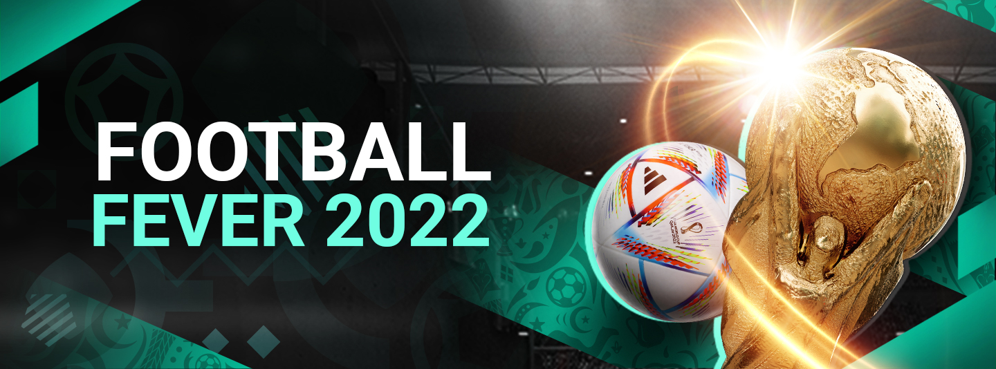 Enjoy the World Cup 2022 with a 20% up to 100€ free bet by 1Bet!