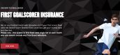First Goalscorer Insurance on every football match by Spreadex!