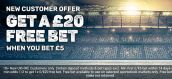 Coral bookmaker’s new customer offer!