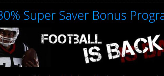 Sportbet offers you to save 30% of your money with their new bonus program!
