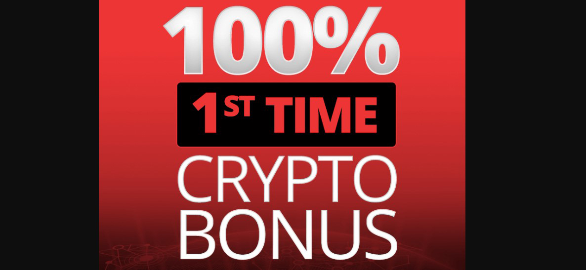 Betonline is offering a 100% 1st Time Crypto Bonus for you to enjoy betting!