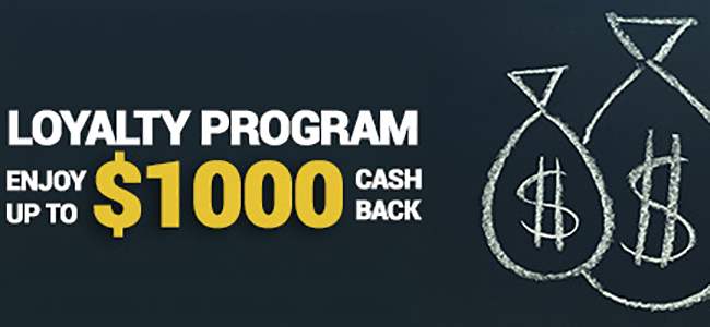 You can have up to 1000 USD back with OddsRing bookie’s Loyalty program!