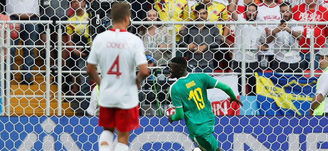 Poland gave Senegal three points