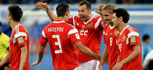 Russia advance to the World Cup play-offs