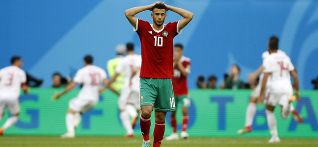Morocco are out of the World Cup