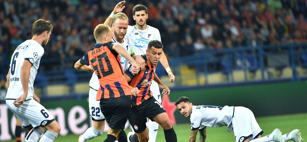 Shakhtar were saved in the match against Hoffenheim