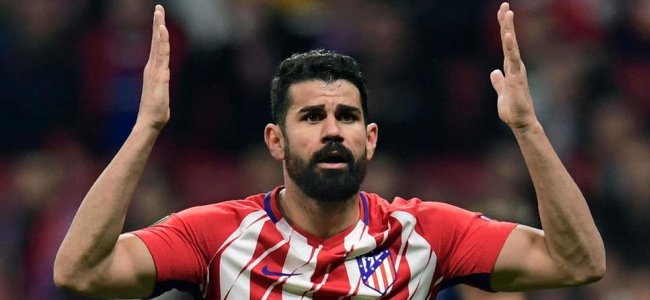 Atletico are left without Diego Costa